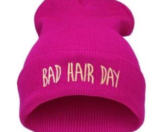 Bad Hair Day hat - pink