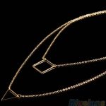 geometric-double-chain-necklace-set