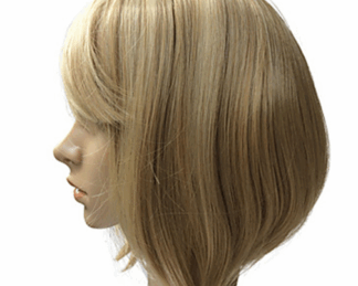 Blonde Bob With Side-Swept Bangs Fashion Wig