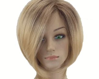 Short Blonde Tapered Bob Fashion Wig